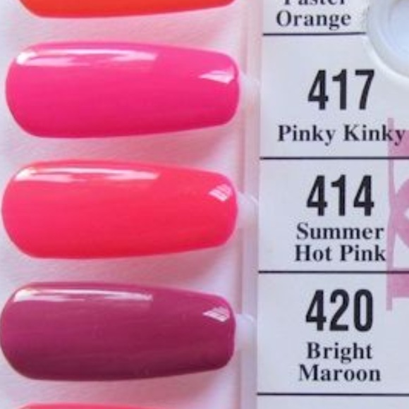 Dnd Nails Makeup Dnd Gel Matching Polish Summer Hot Pink 44 Poshmark dnd gel matching polish summer hot pink 414